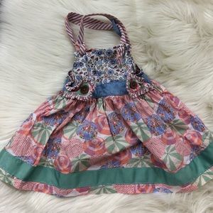 Floral Multicolor Kids Dress